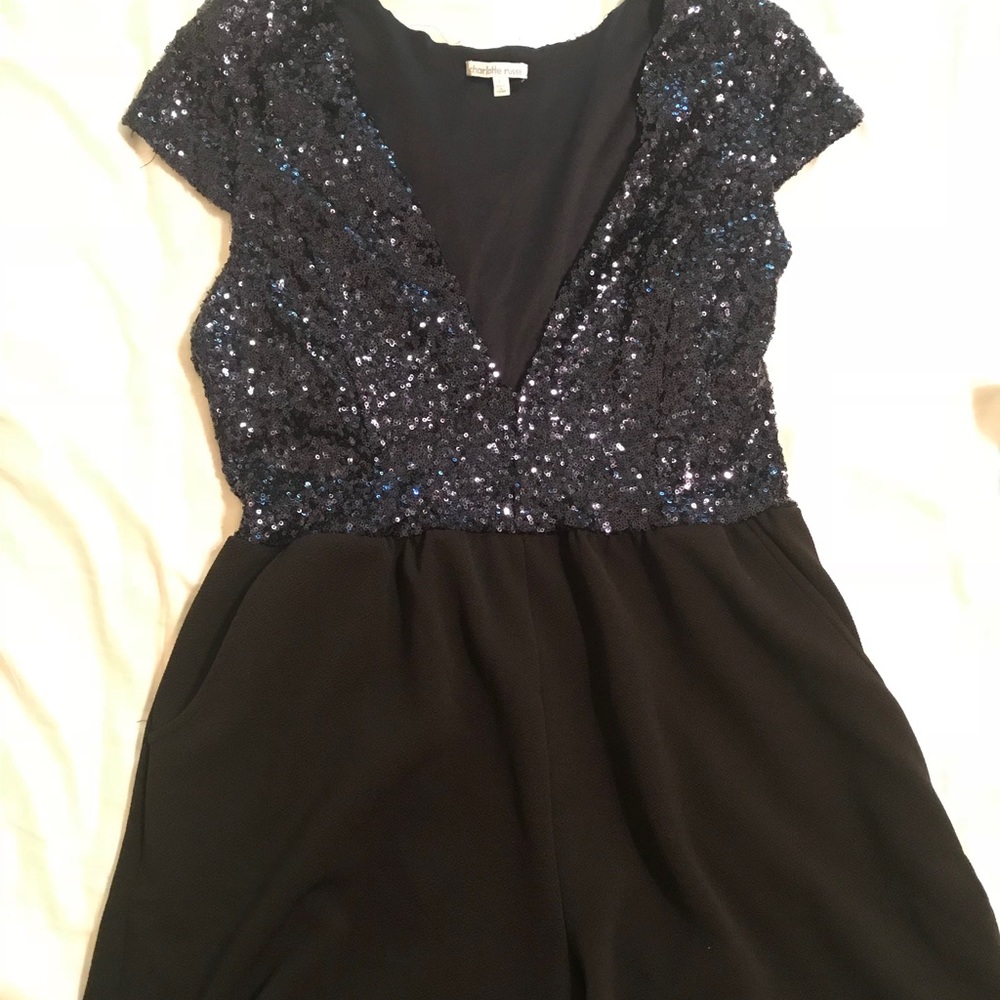 Sequin romper